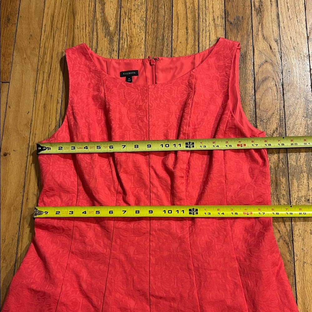 NWT Talbots Dark Pink Dress - Women’s Size 12 - Picture 7 of 8